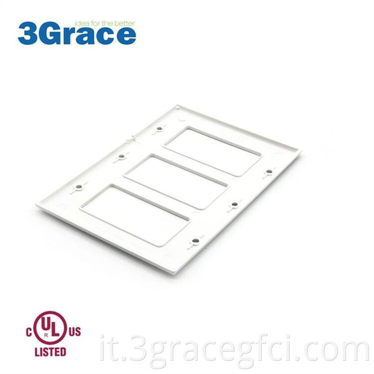 3 Gang Decora Switch Plate2